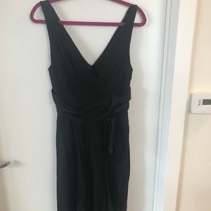 Jones New York Silk Ruffle Dress